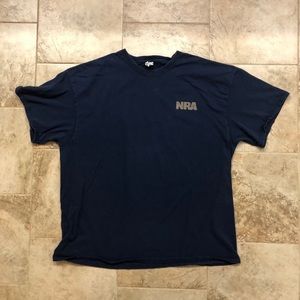 Y2K NRA America T Shirt With Really Cool Back HIt